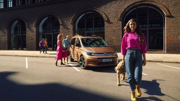 Akční modely Volkswagen Caddy, Multivan a Crafter.