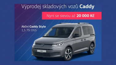 Výprodej skladových vozů Volkswagen Caddy